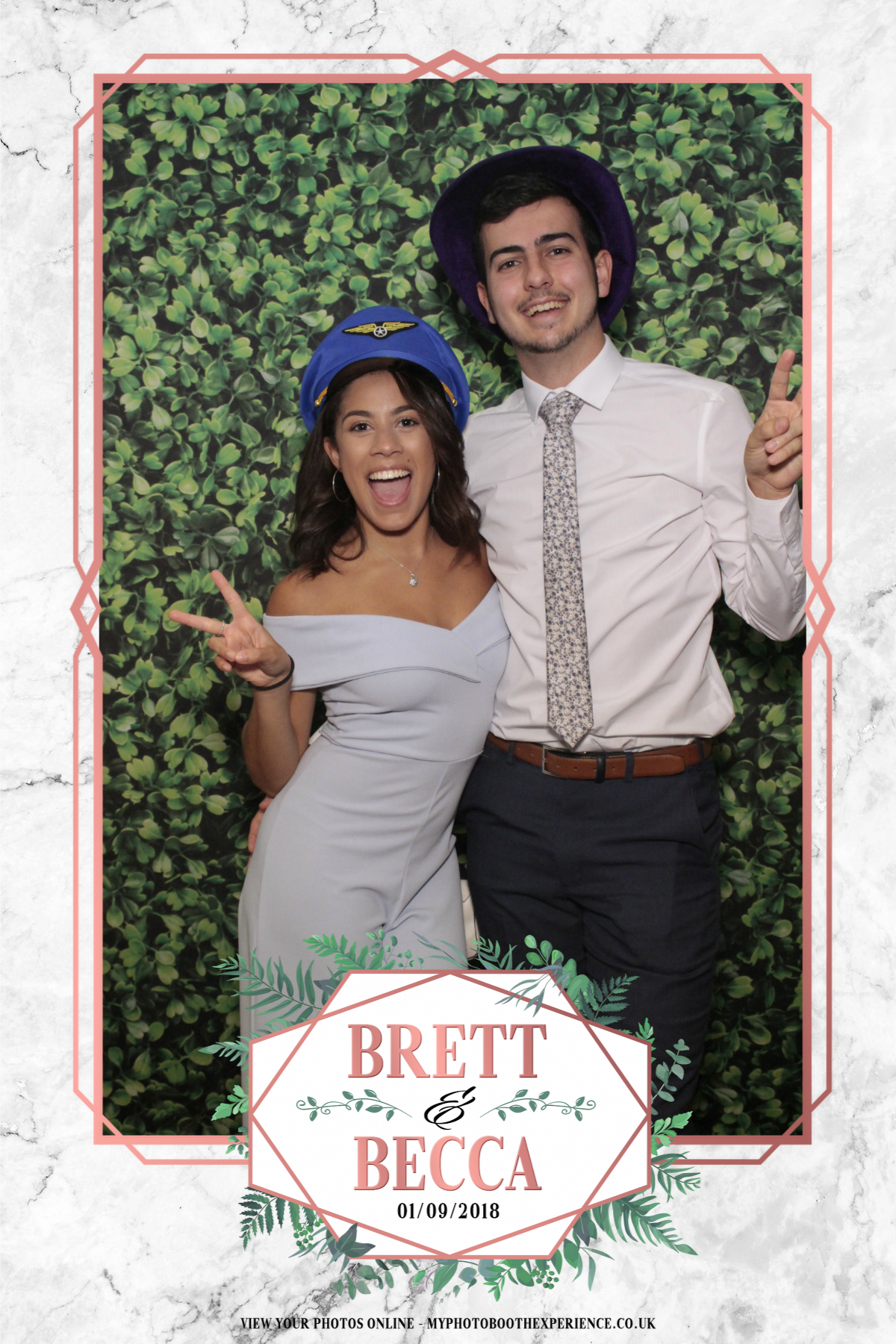 Brett & Becca's Wedding | View more photos from the event at gallery.myphotoboothexperience.co.uk/u/MyPhotoBoothExperienceLtd/Brett-Beccas-Wedding